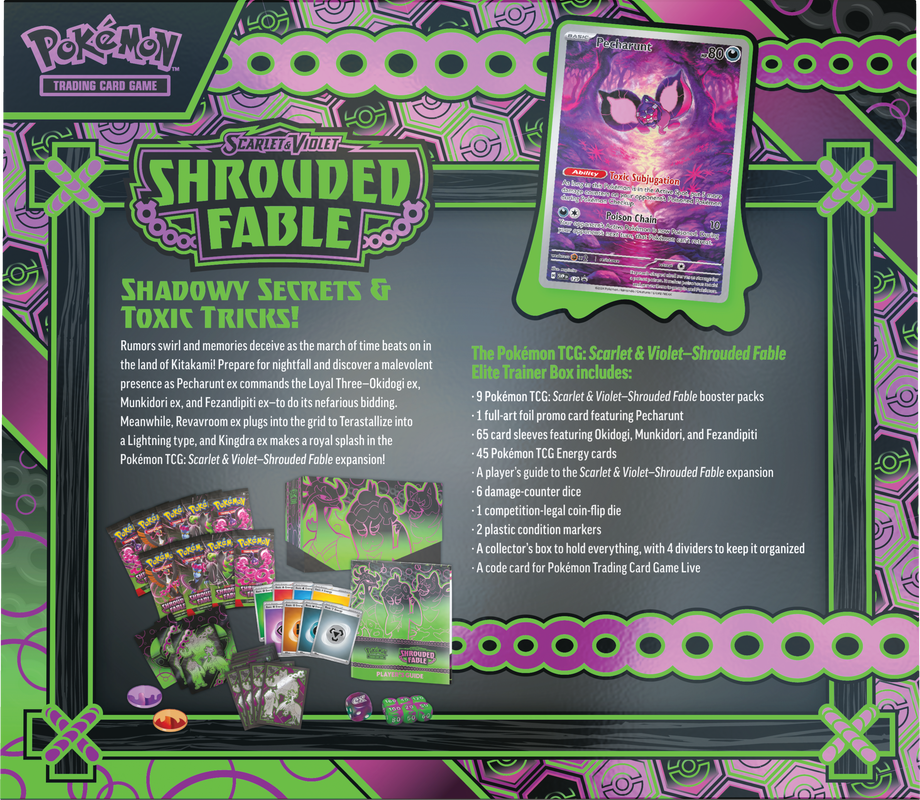 Pokemon TCG: SV6.5 Shrouded Fable Elite Trainer Box