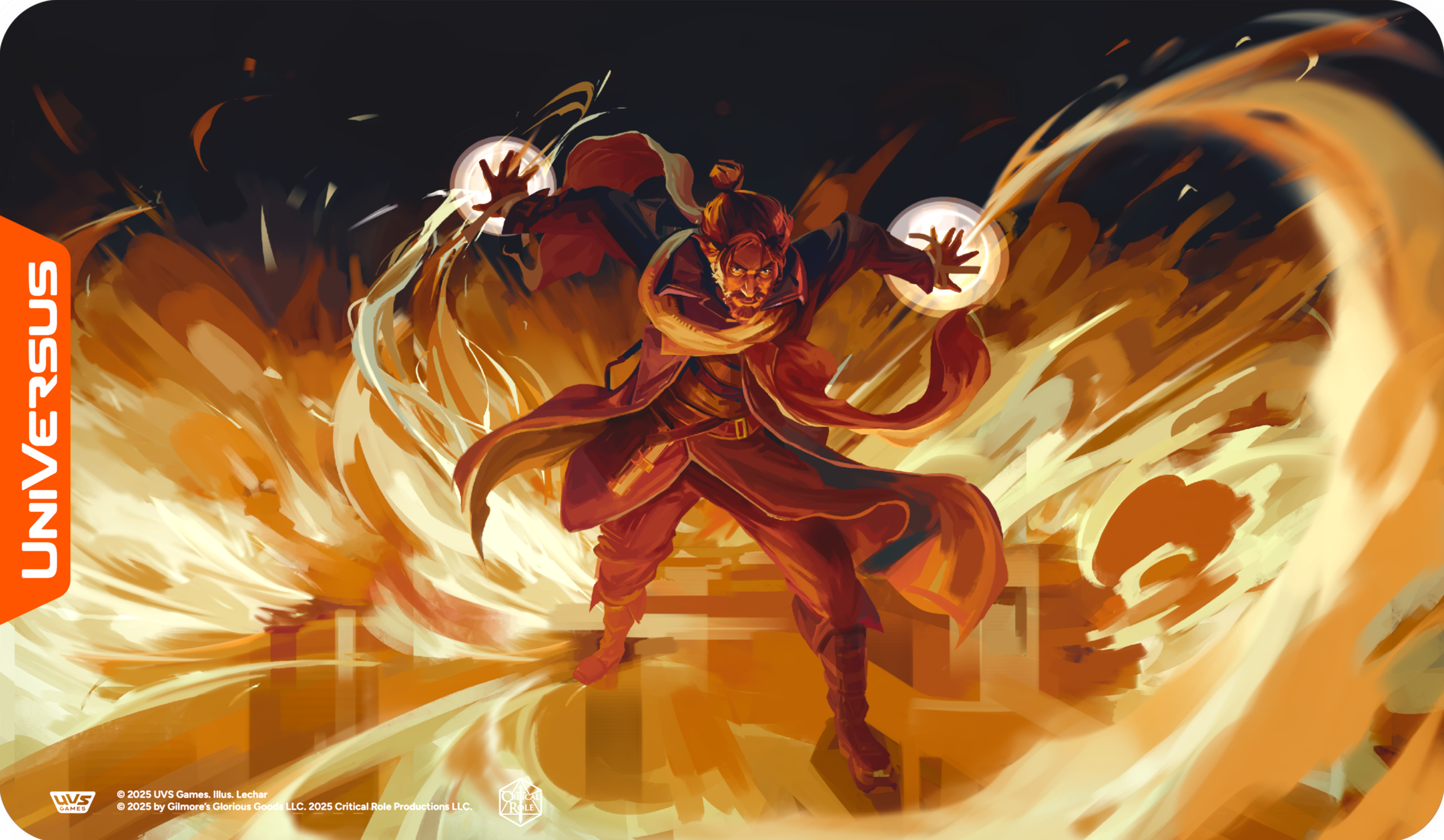 Critical Role: Heroes of Exandria Playmat: Caleb Widogast