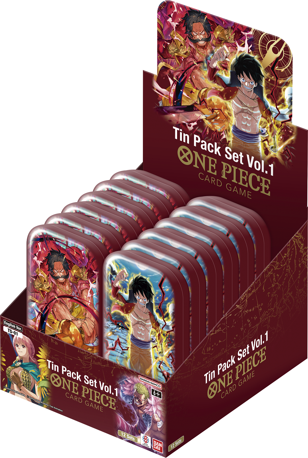 One Piece JCC : Coffret Tin Pack TS01 Vol. 01