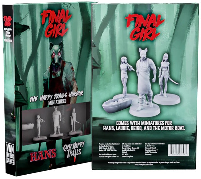 Final Girl Miniatures S1: Happy Trails Horror (English)