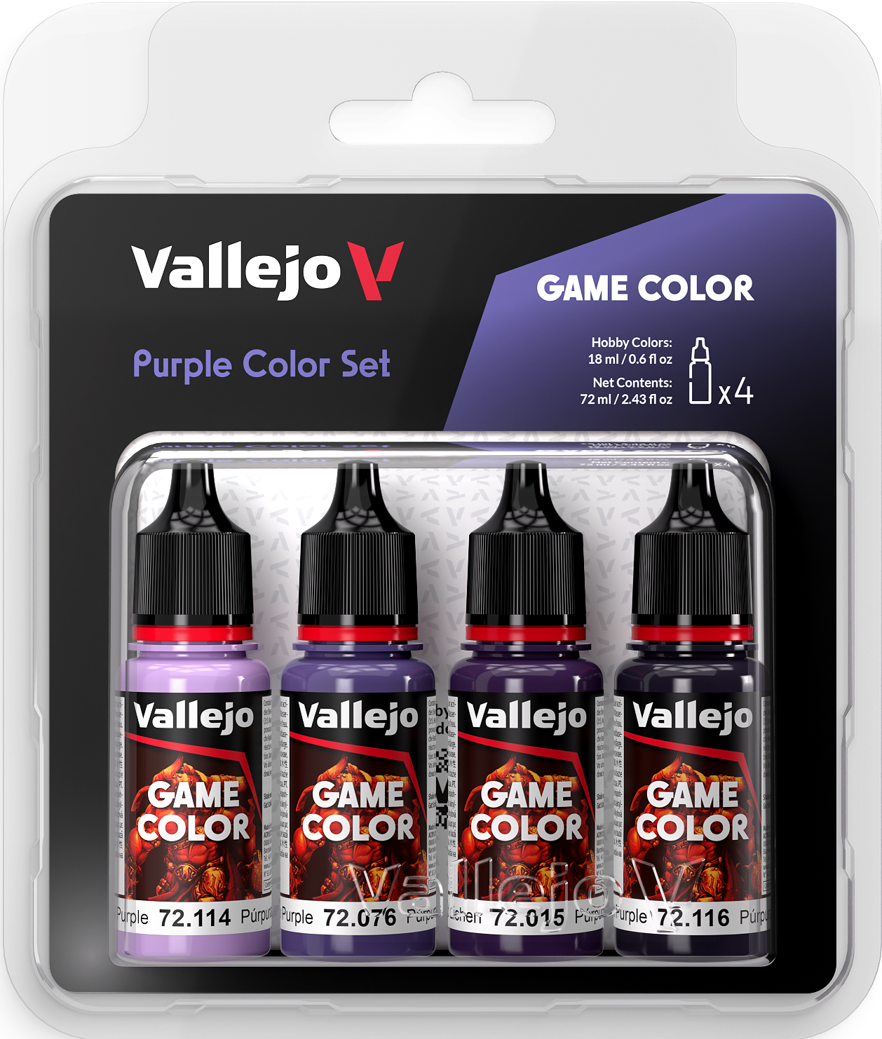 Game Color Set: Purple