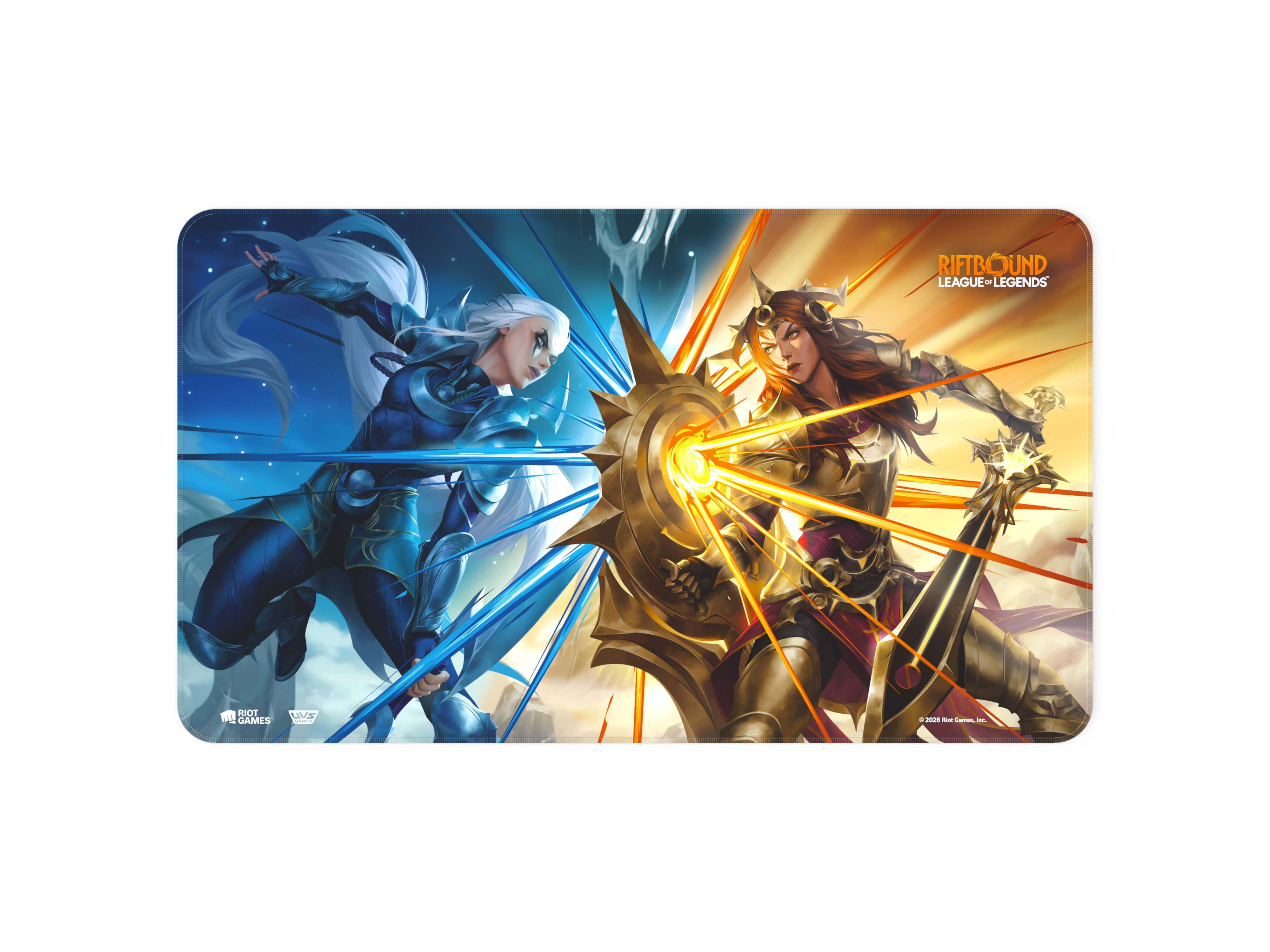 Riftbound TCG: Vendetta Art Playmat - #3 Diana vs Leona (Pre-Order)