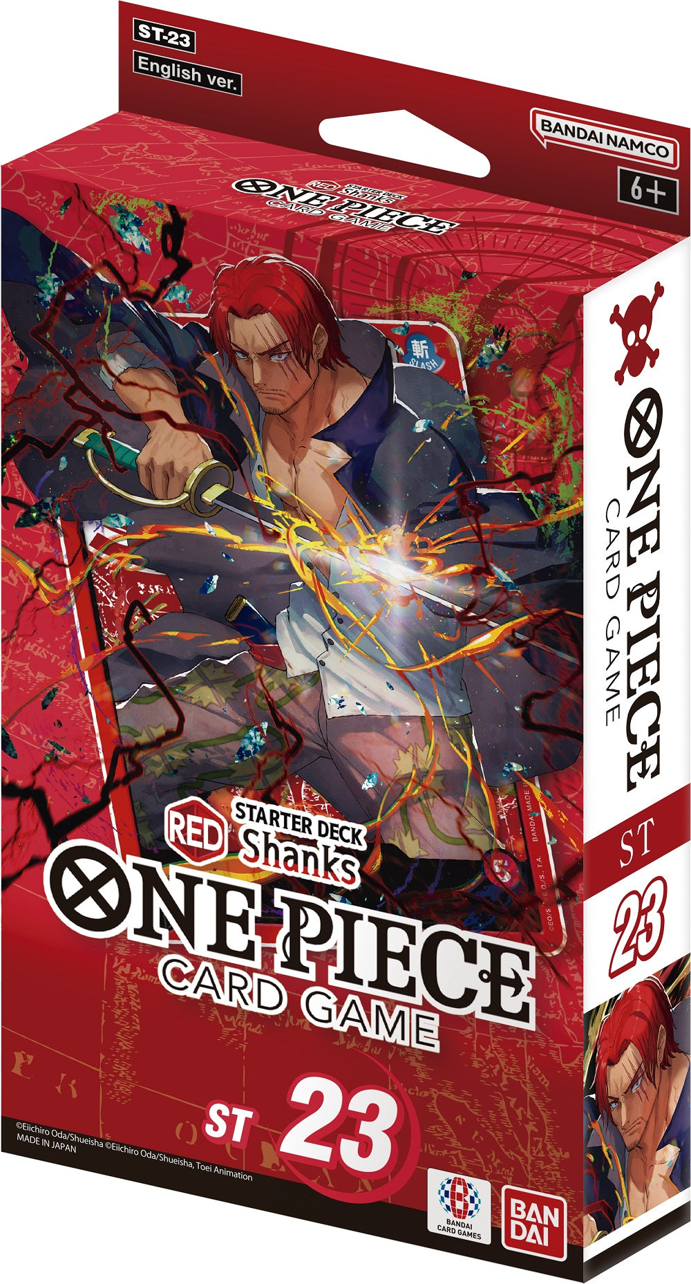 one piece tcg shanks deck One Piece TCG: ST23 Starter Deck Red
