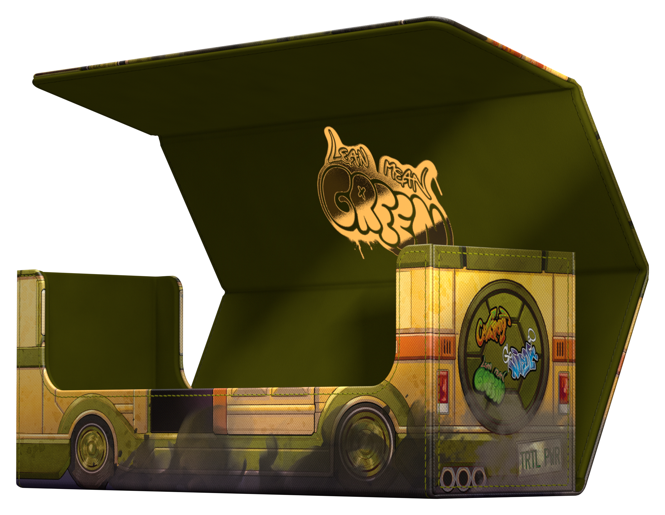 Deck Case Arkhive 400+ Xenoskin Magic The Gathering Teenage Mutant Ninja Turtles - Turtle Van