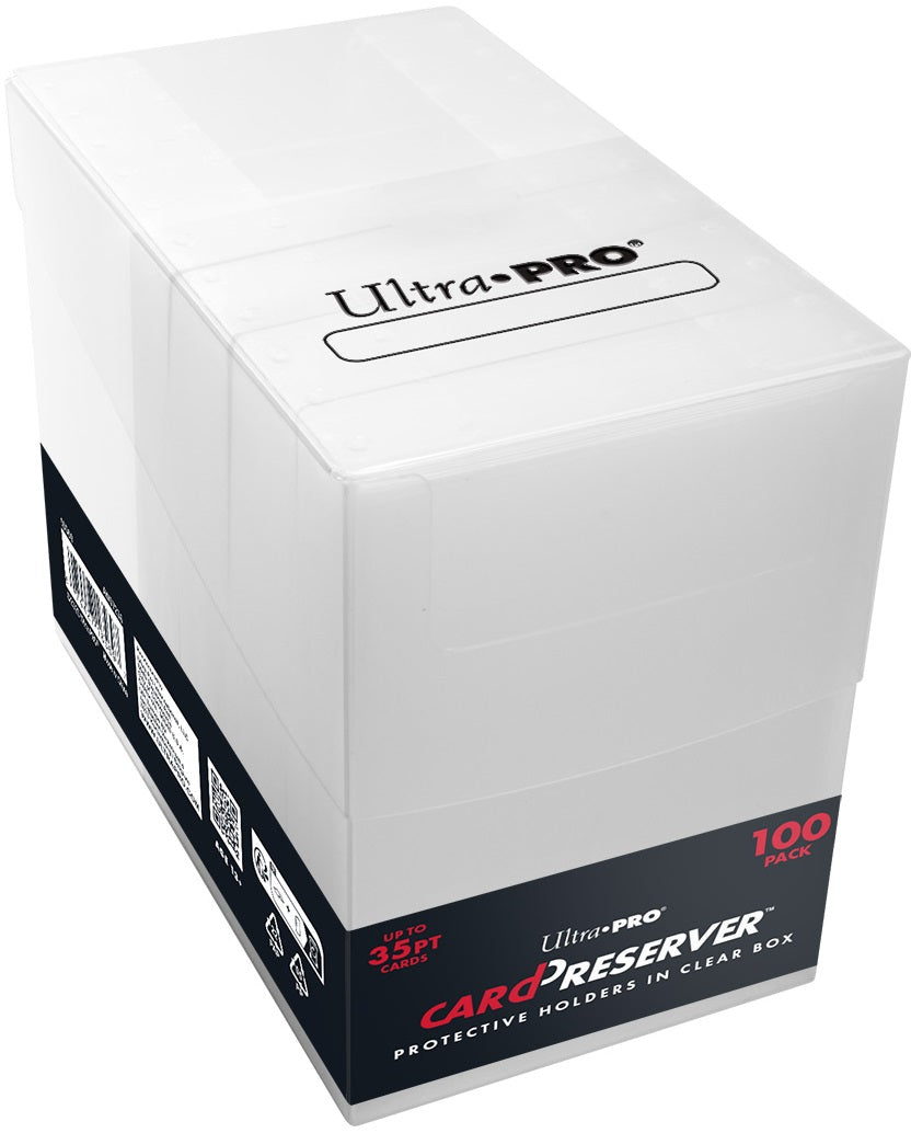 Card Preserver Protective Holder In Clear Box 100CT