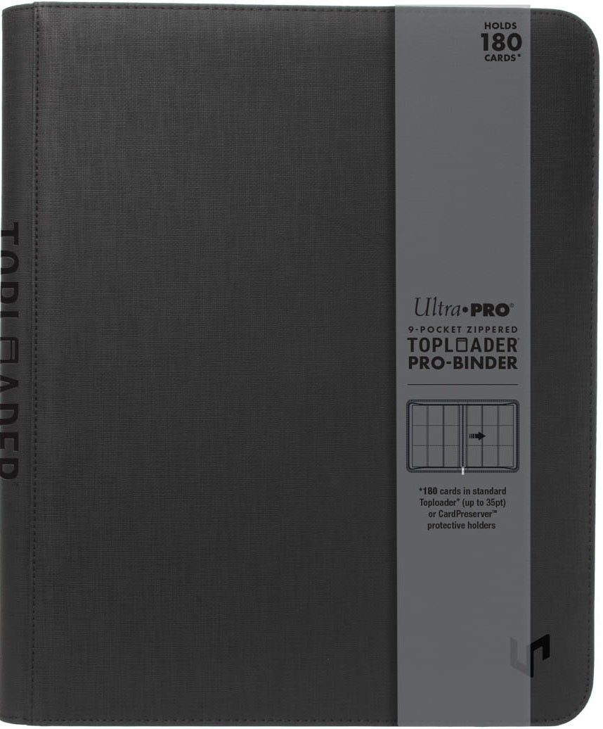 Zip Binder Pro Toploader Premium 9-Pocket