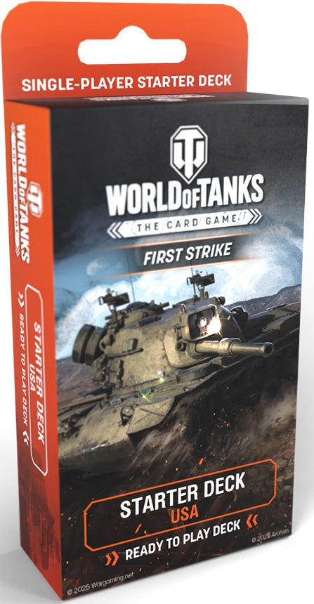 World Of Tanks JCC Première Frappe : Deck de démarrage USA (Précommande)