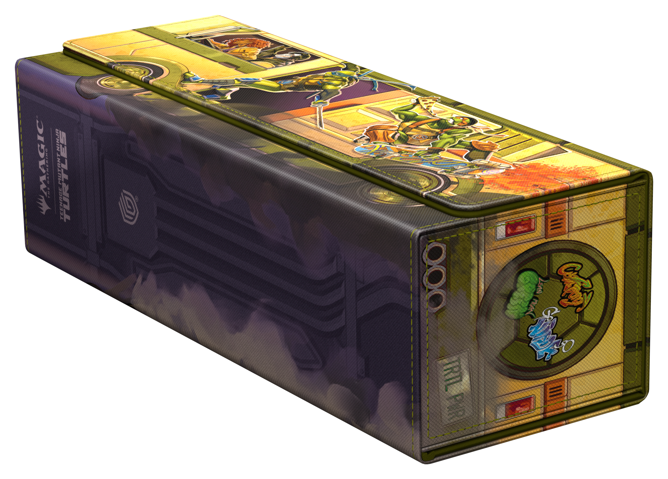 Deck Case Arkhive 400+ Xenoskin Magic The Gathering Teenage Mutant Ninja Turtles - Turtle Van
