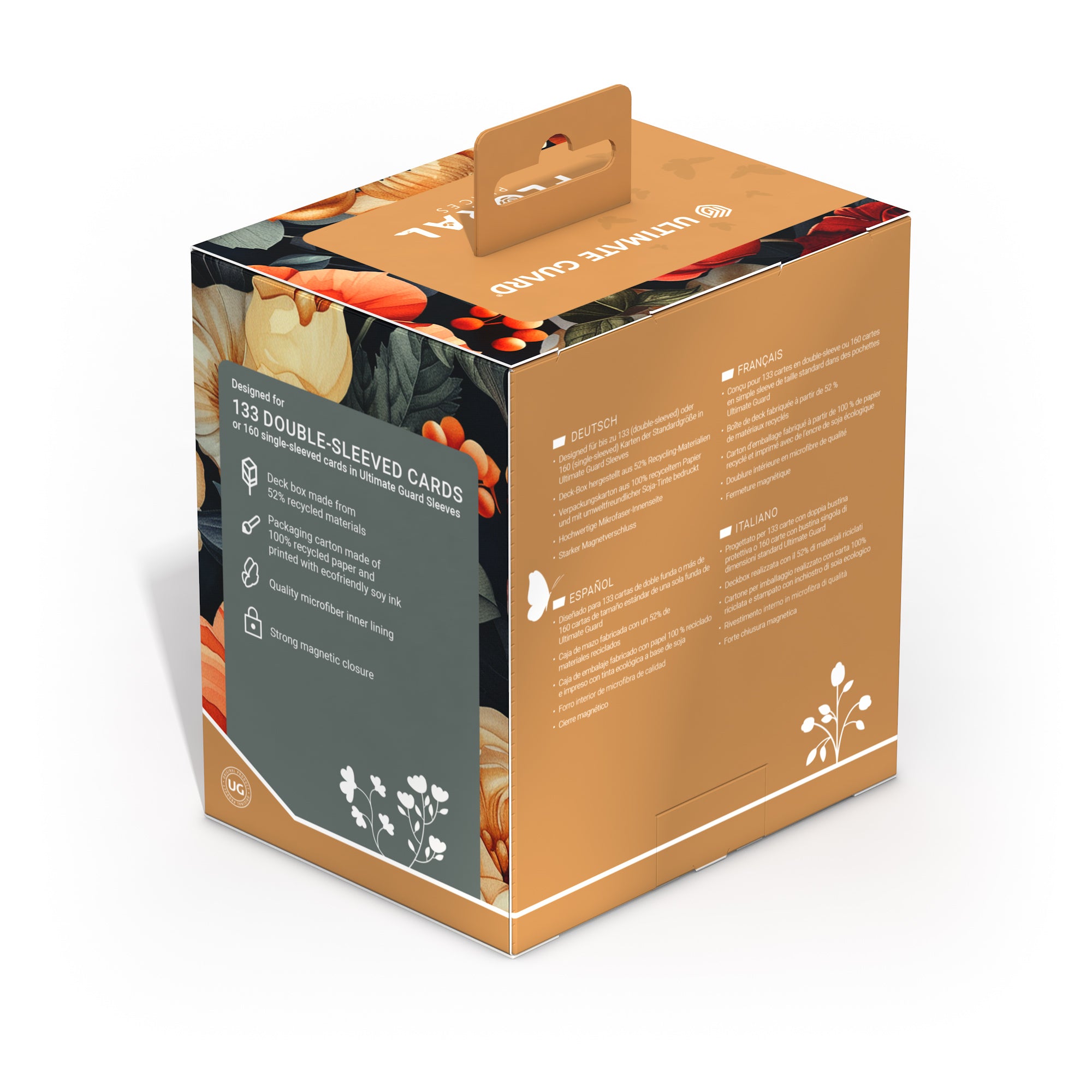 Étui de rangement Sidewinder 133+ Jardin secret floral