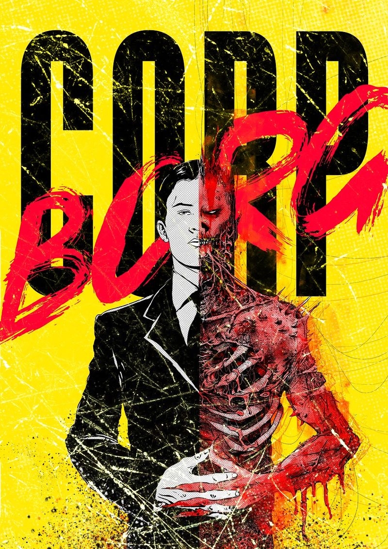 Corp Borg (Mork Borg) Hardcover (English)