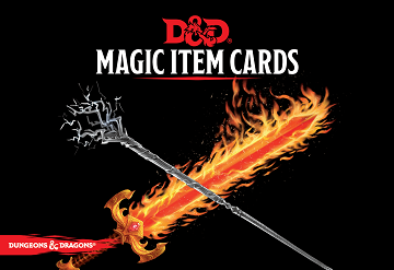 D&D Magic Item Cards (Used)