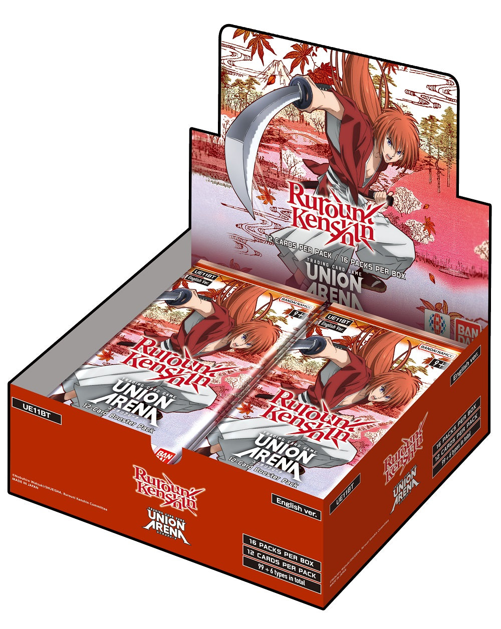 Union Arena : Coffret Booster Ruroni Kenshin UE11BT