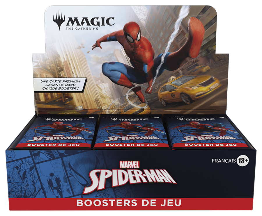 Magic: The Gathering Marvels Spider-Man Play Booster Box (French)
