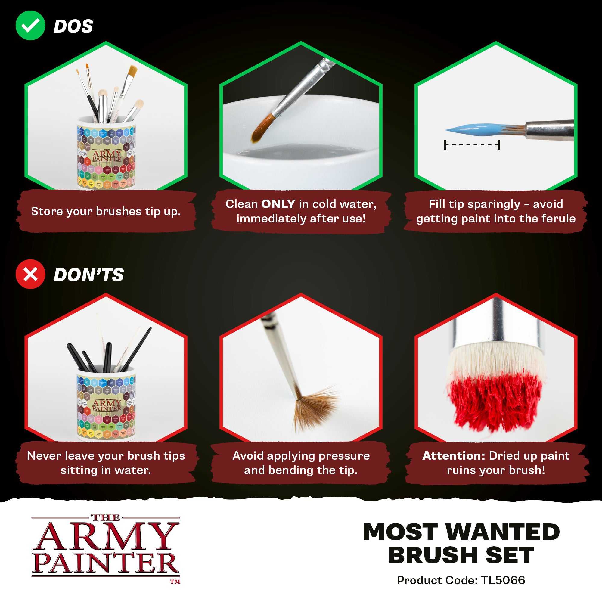 Most Wanted Brush Set