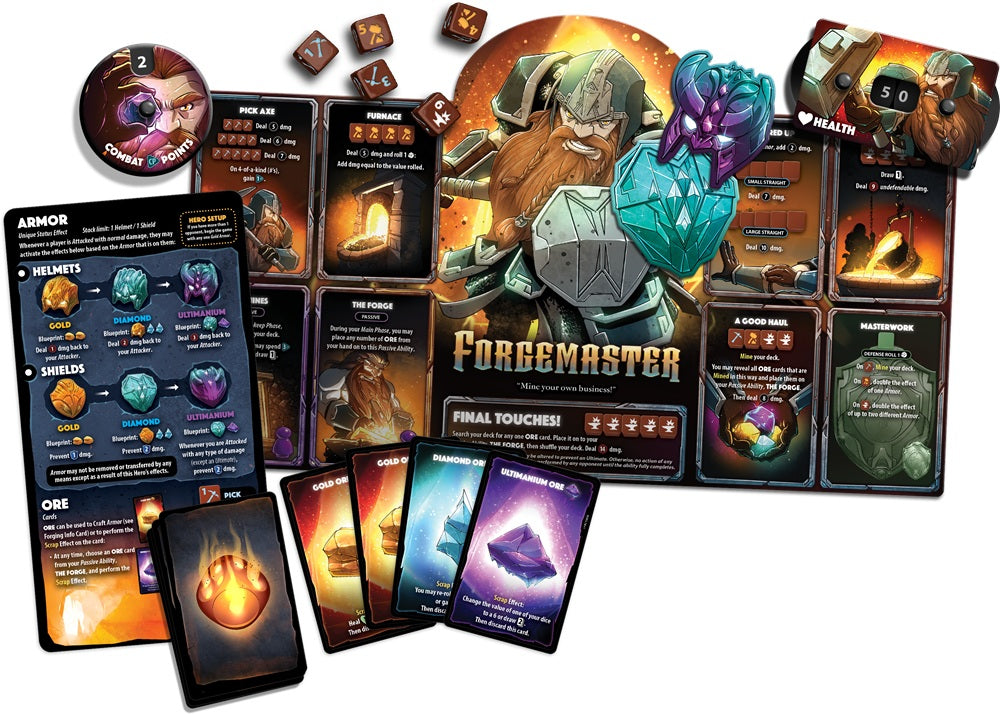 Dice Throne Hero Pack: Forgemaster (English)