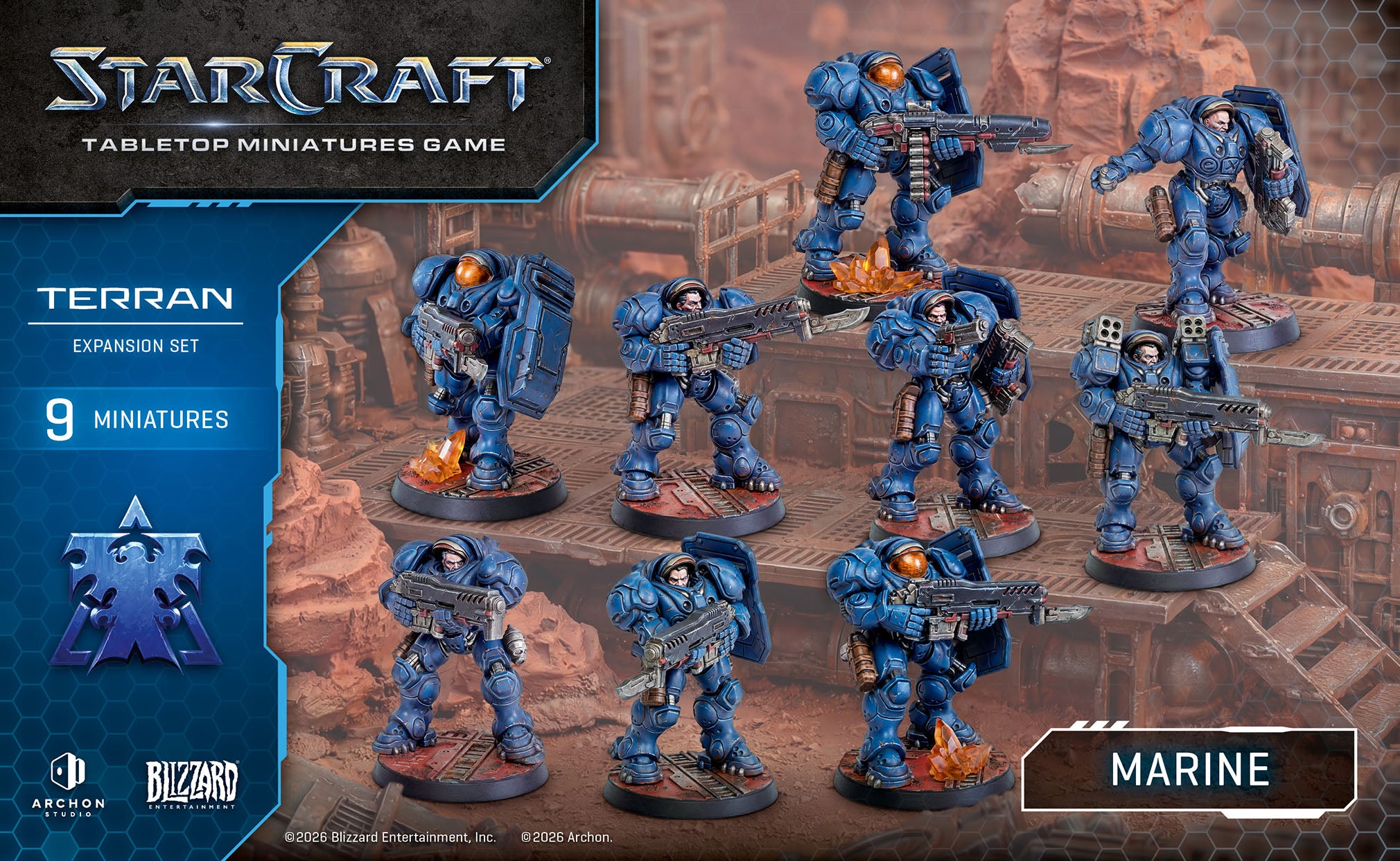 Starcraft: Terran - Marine Expansion Set (Pre-Order)