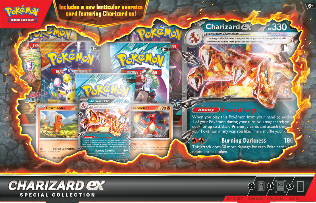 ポケモンカード CHARIZARD ex & CHARMELEON セット Pokemon Tcg: Charizard EX Special Collection