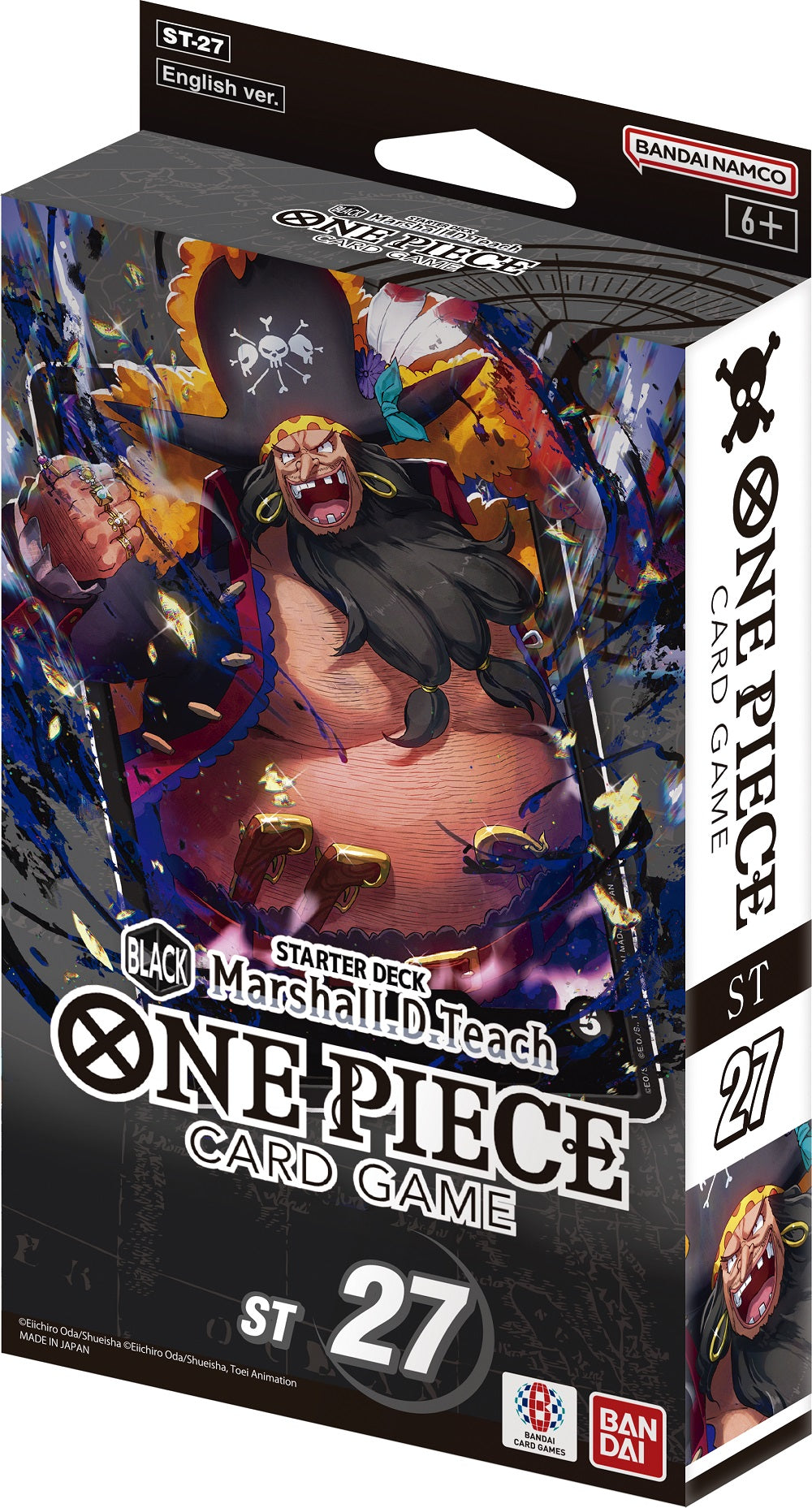 One Piece TCG: ST27 Starter Deck Black - Marshall.D.Teach