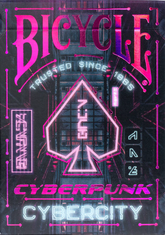 Cartes à jouer Cyberpunk Cybercity