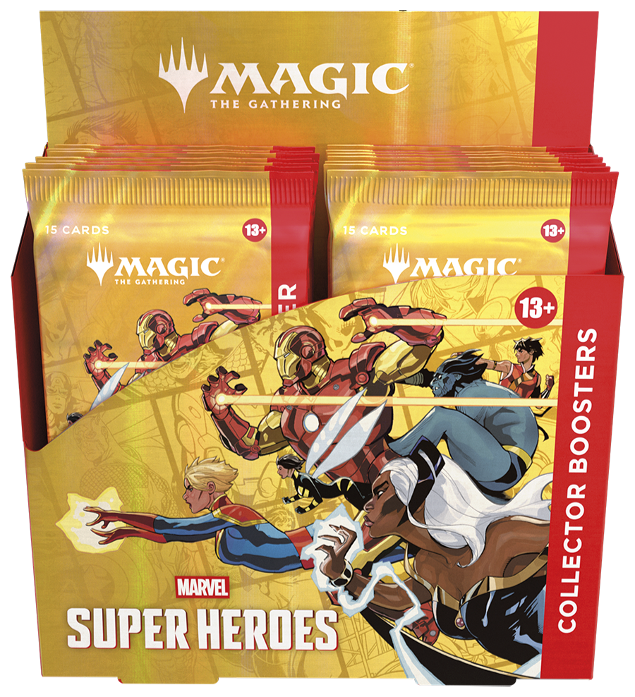 Magic: The Gathering Marvel Super Heroes Collector Booster Box (Pre-Order)