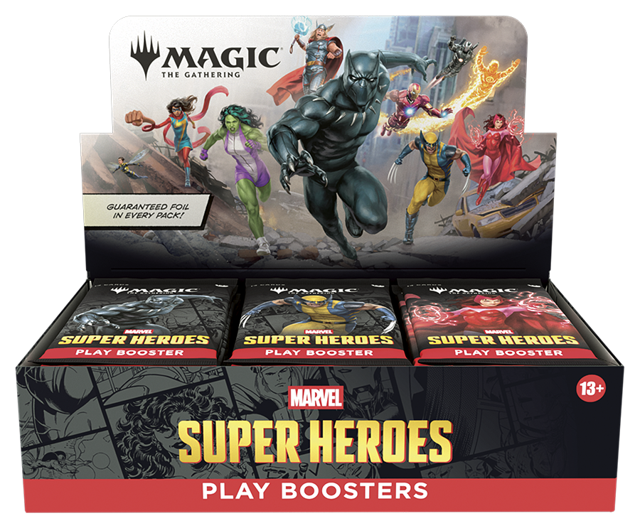 Magic: The Gathering Marvel Super Heroes Play Booster Box (Pre-Order)