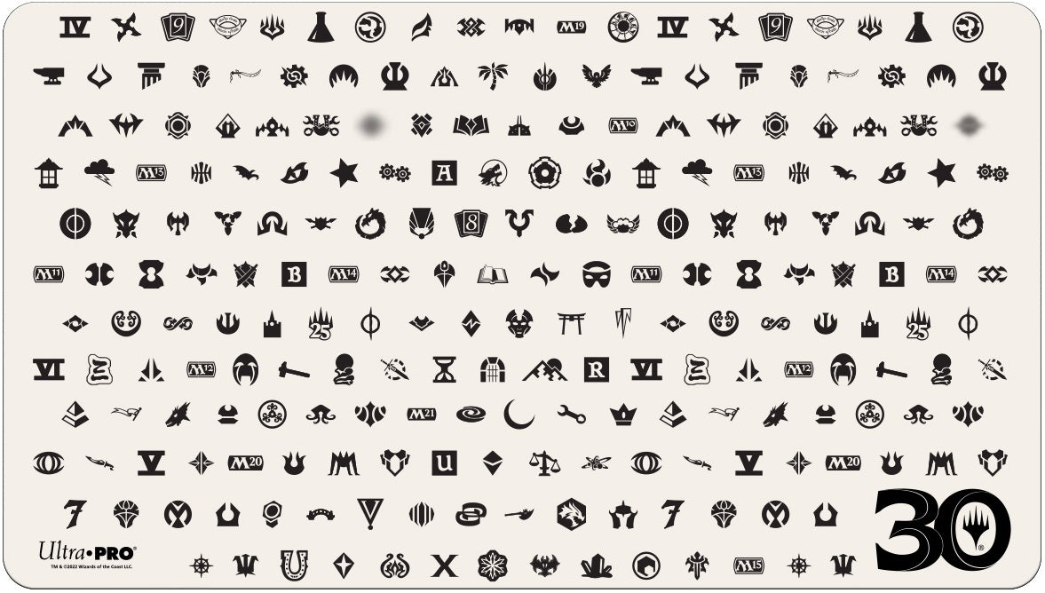 Magic : The Gathering Tapis de jeu holofoil 30e anniversaire