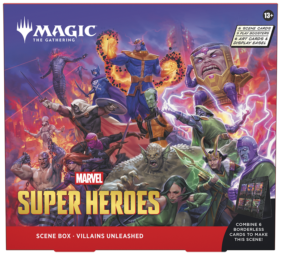 Magic: The Gathering Marvel Super Heroes Scene Box (Pre-Order)