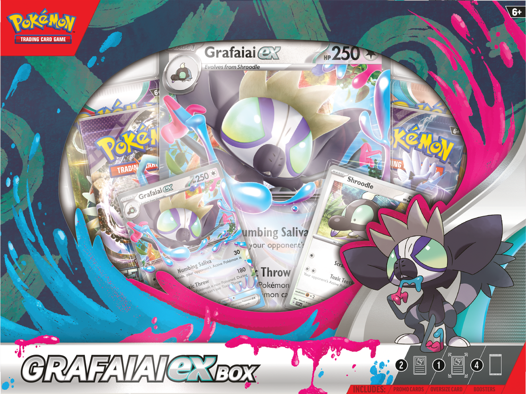 Pokemon Tcg: Grafaiai EX Box