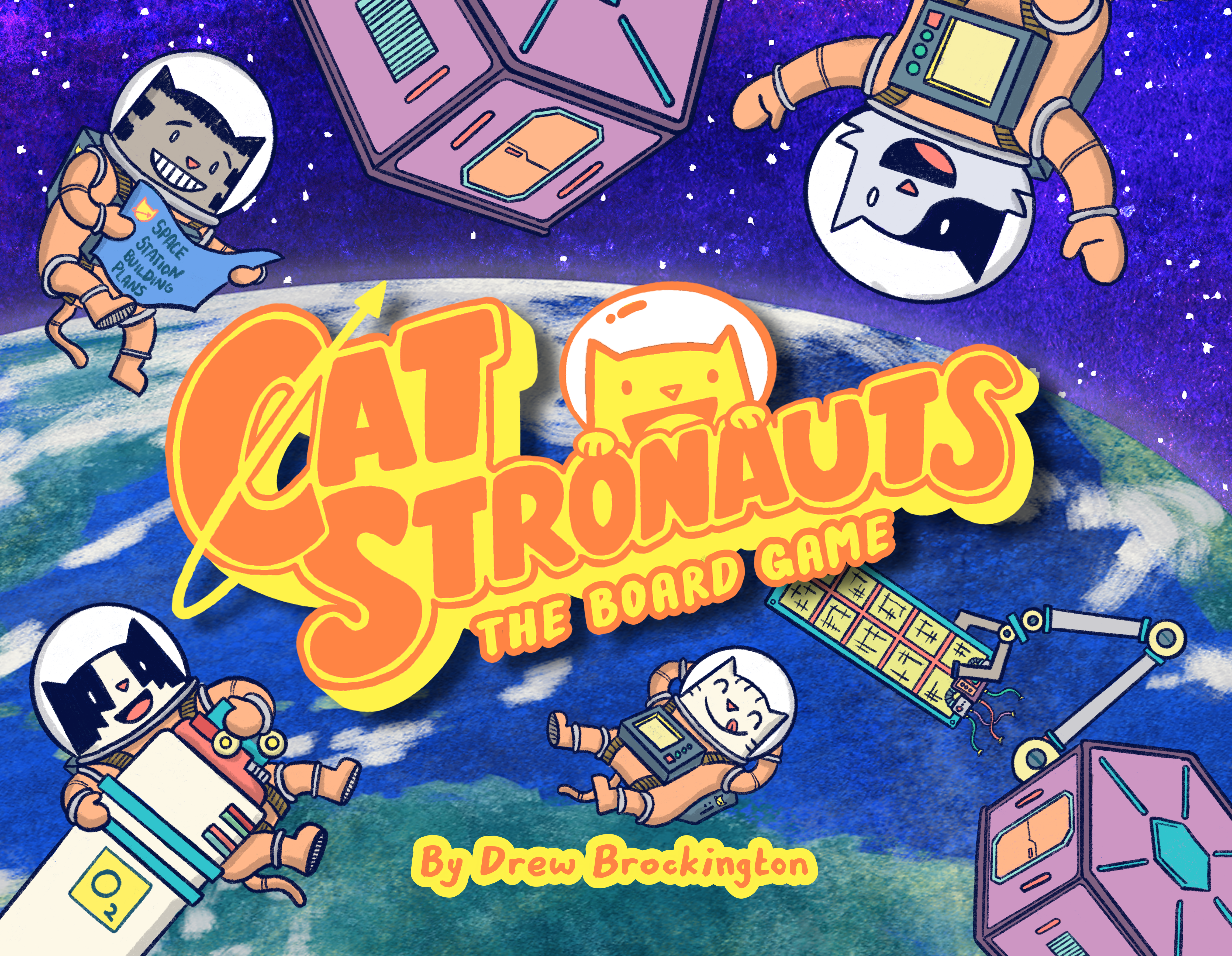Catstronauts The Board Game (English)