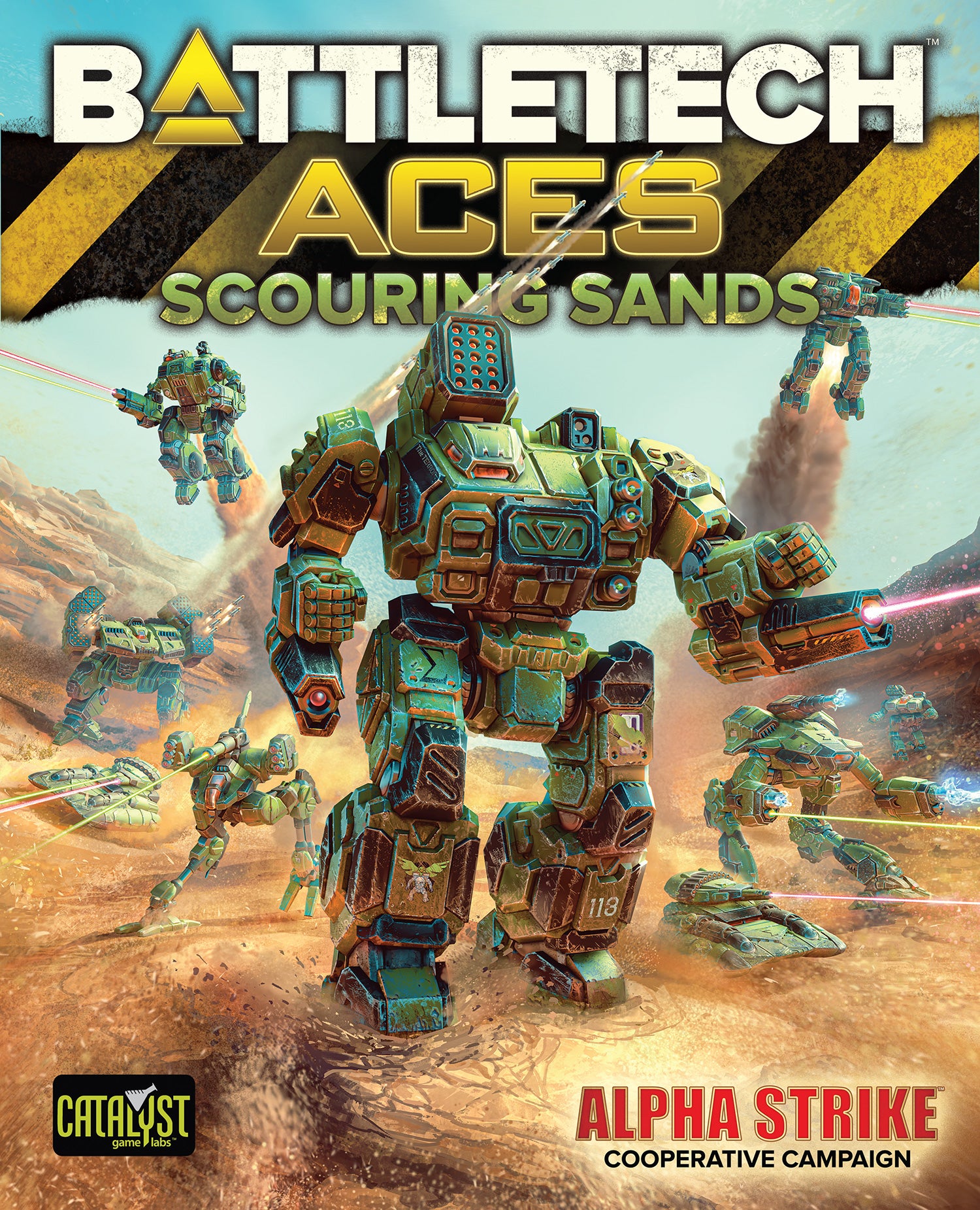 Battletech: Aces Scouring Sands (English)