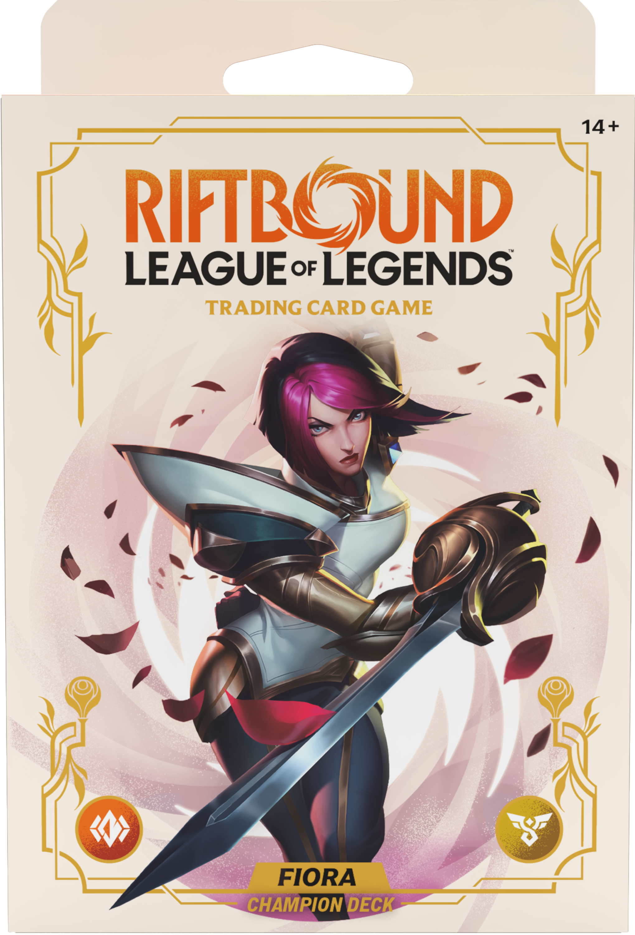 League of Legends Riftbound TCG: Spiritforged Champion Deck Fiora
