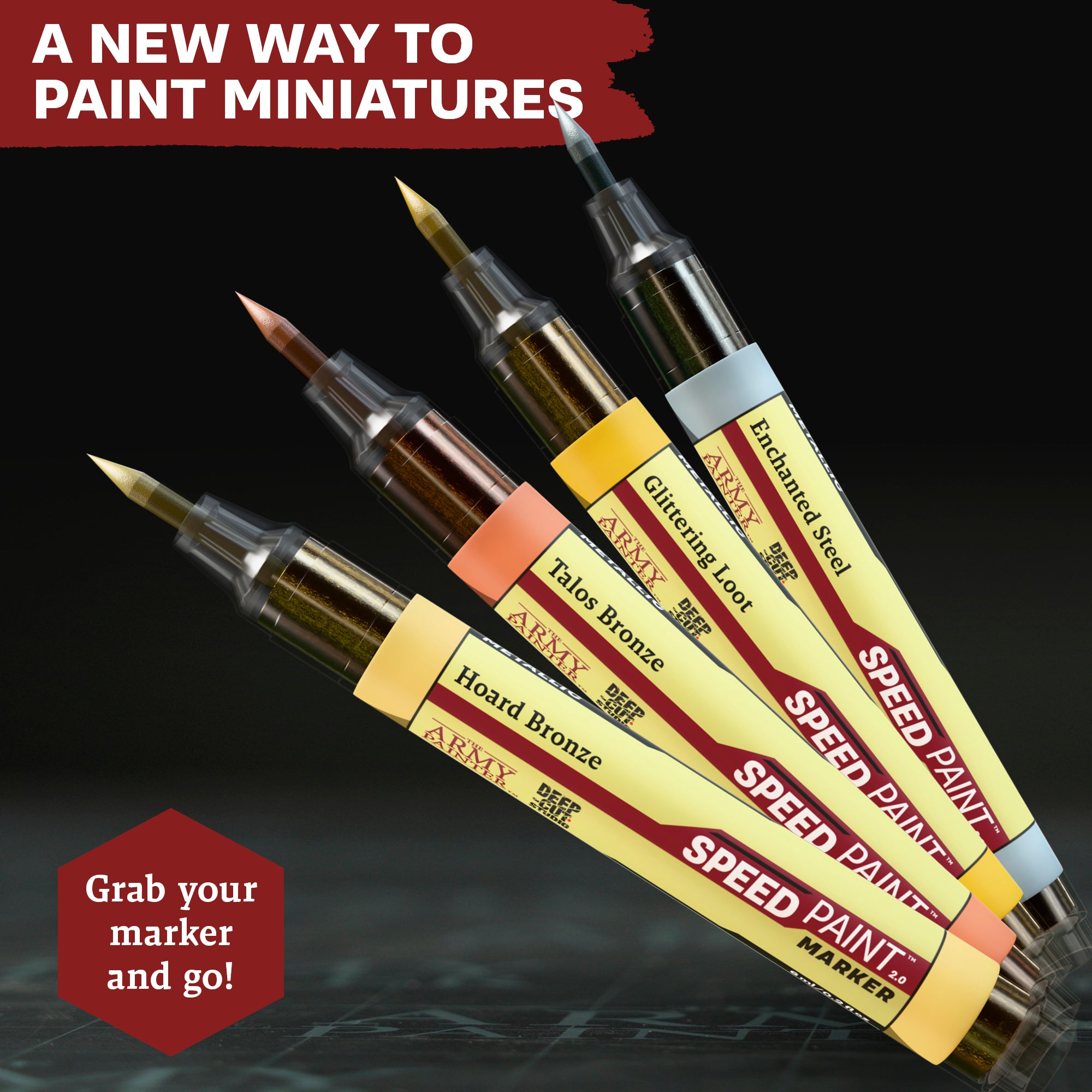 Speedpaint Marker Metallics Set