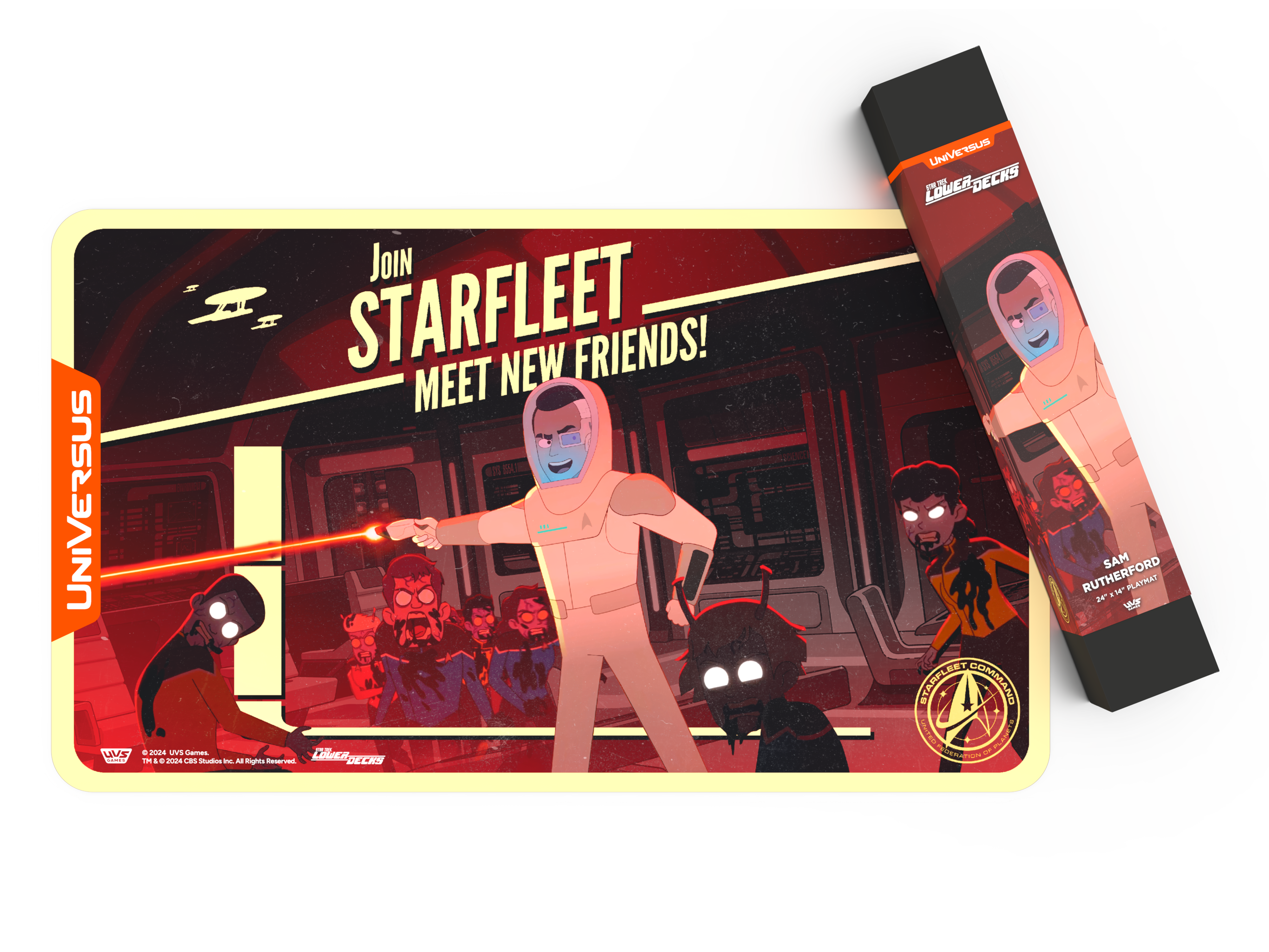 Star Trek Lower Decks Playmat: Rutherford