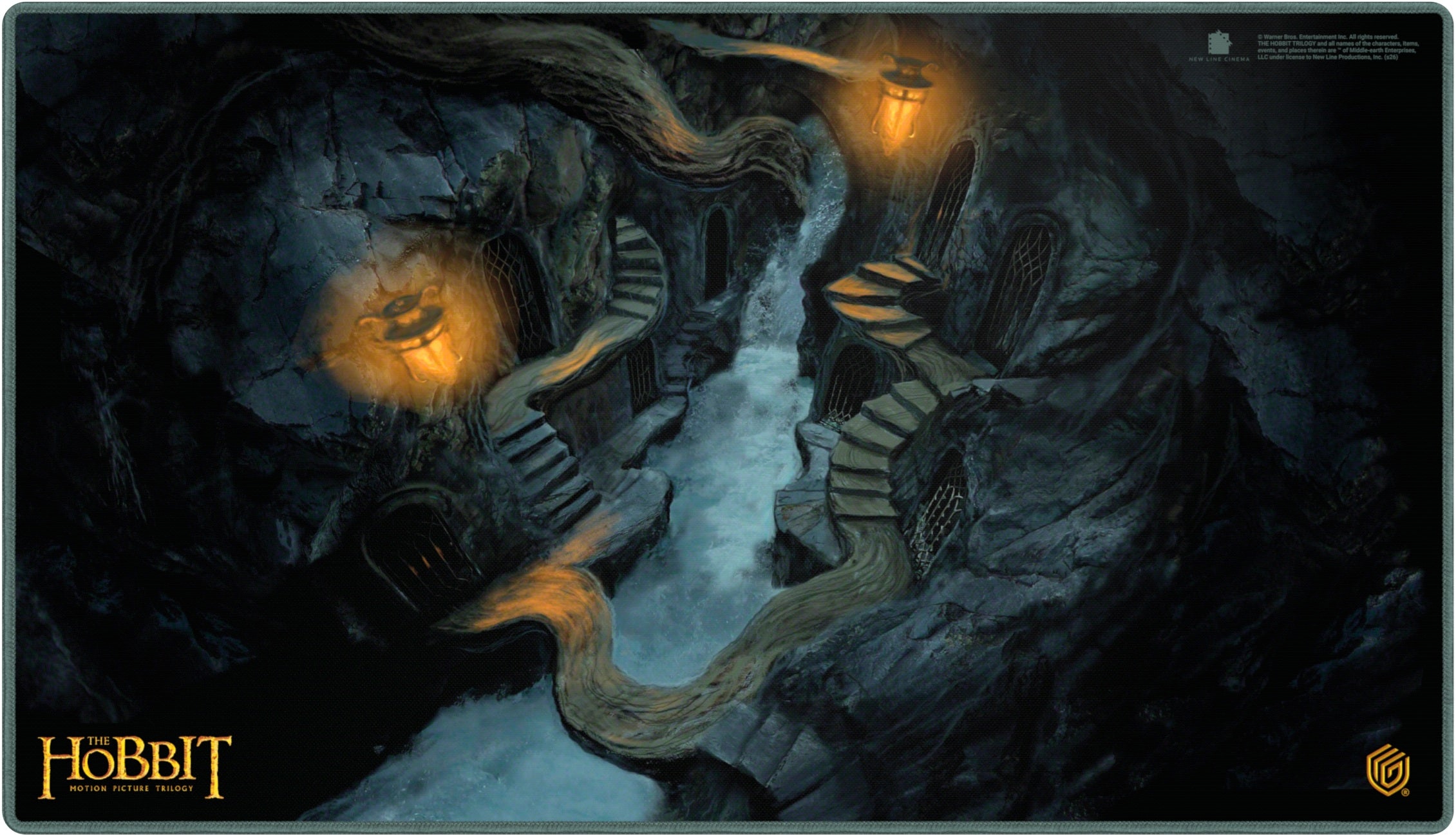 The Hobbit Playmat - Thranduil's Kingdom Concept Art