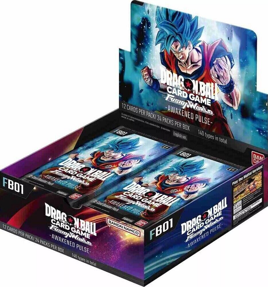 Dragon Ball Super - Fusion World Set 1: FB01 Awakened Pulse Booster Box