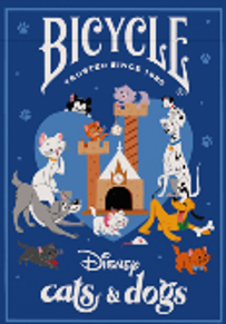 Cartes à jouer Disney Chats et Chiens