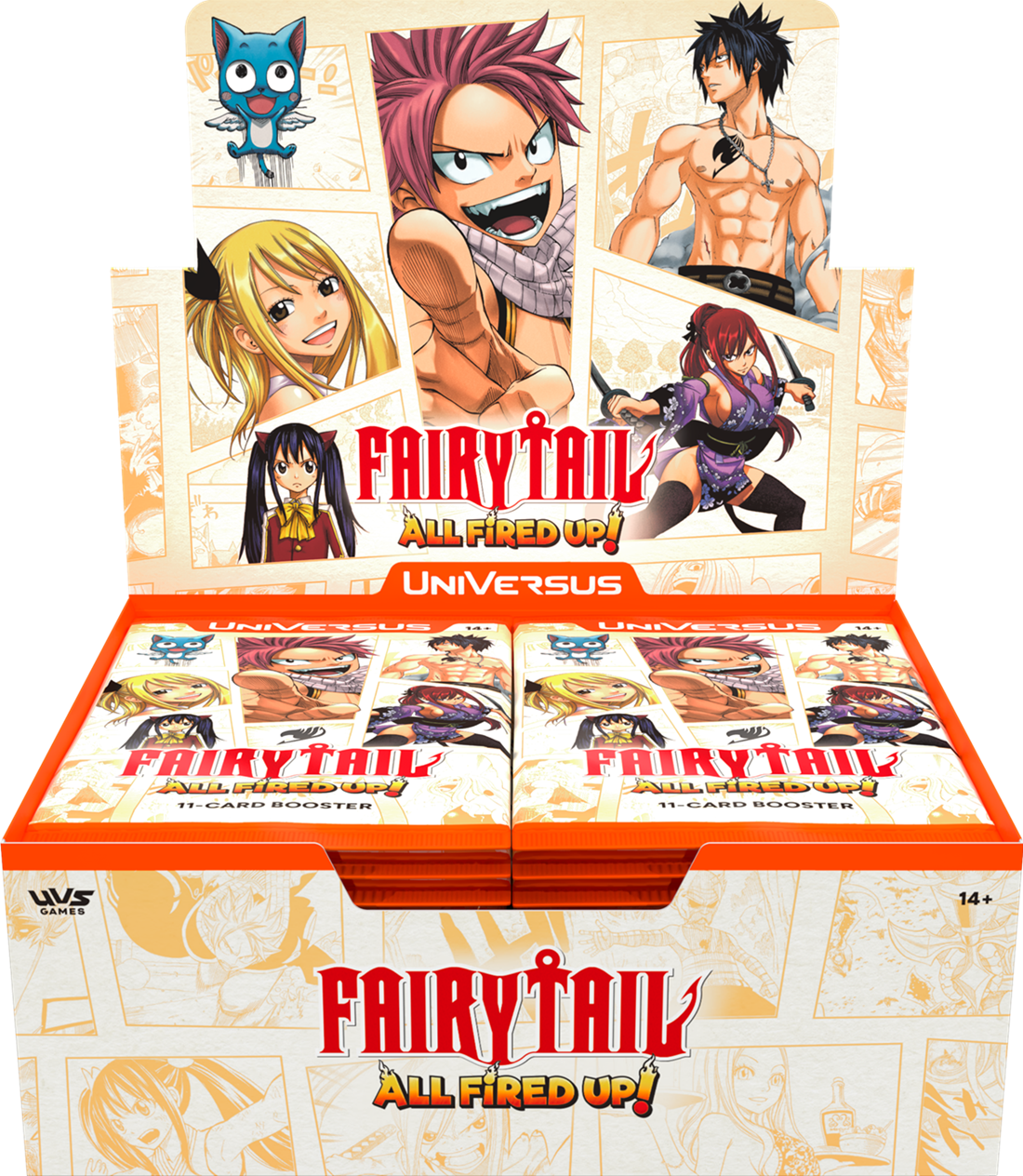 Universus - Fairy Tail All Fired Up! - Booster Display (Pre-Order) (English)