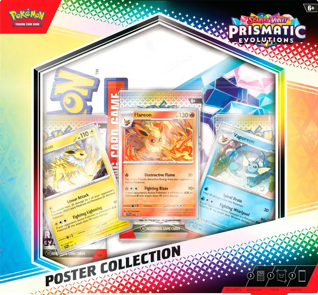 Pokemon TCG: SV8.5 Prismatic Evolutions Poster Collection