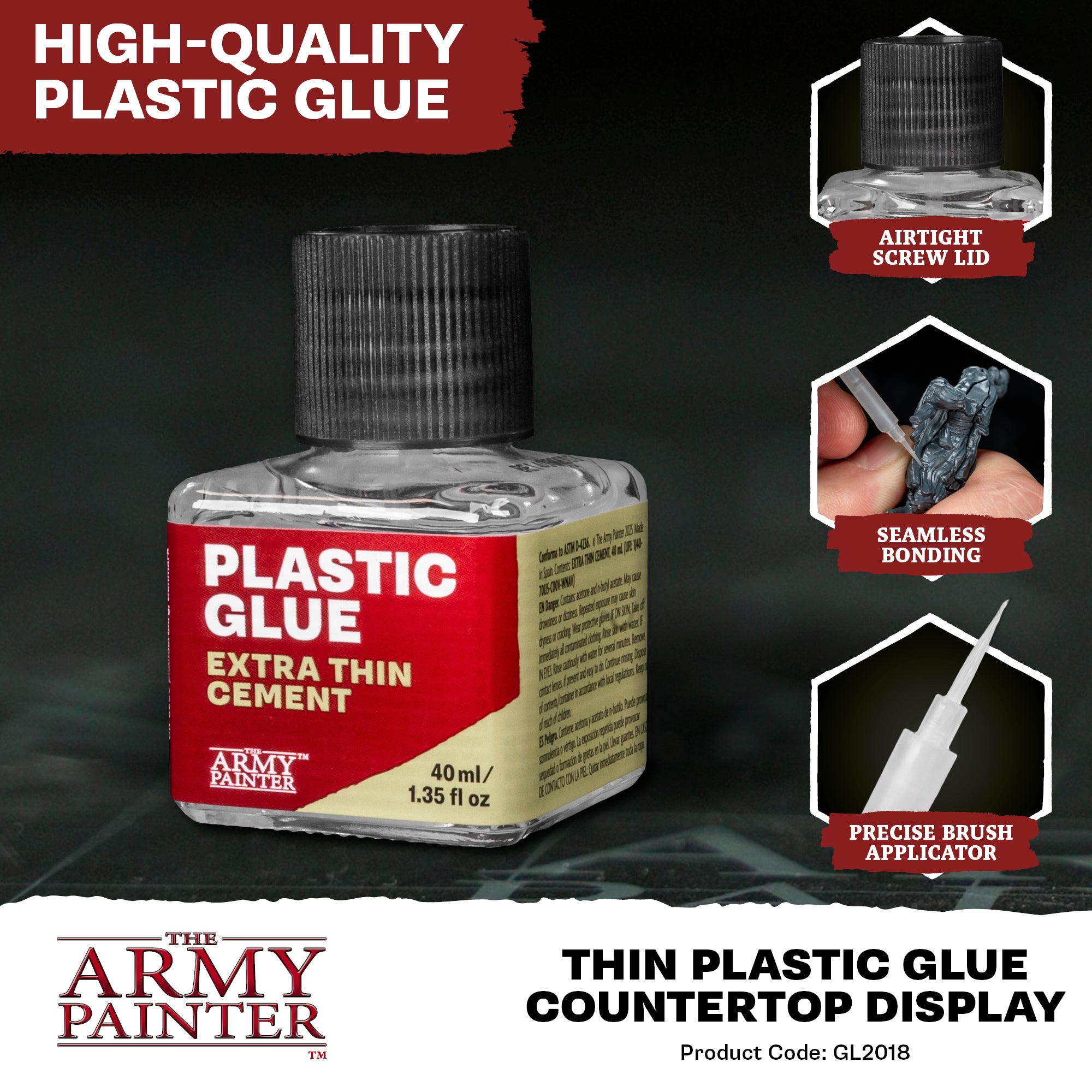 Plastic Glue: Extra Thin Cement 40ML