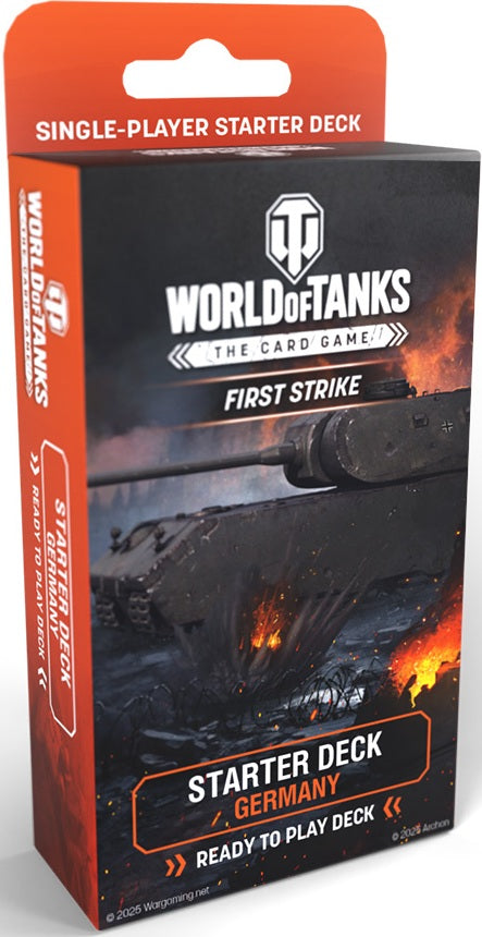 World Of Tanks JCC Première Frappe : Deck de démarrage Allemagne (Précommande)