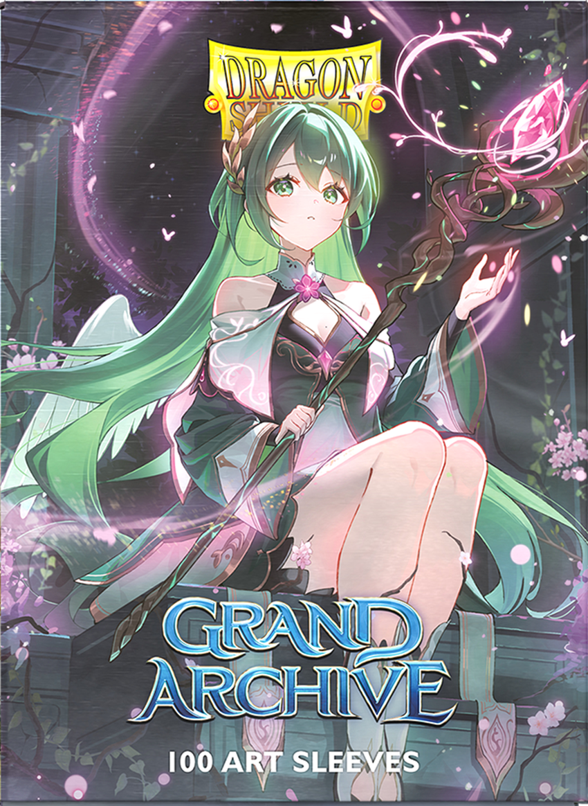 Dragon Shield Dual Matte Art: Grand Archive Ariel, Archangel of Natura 100CT