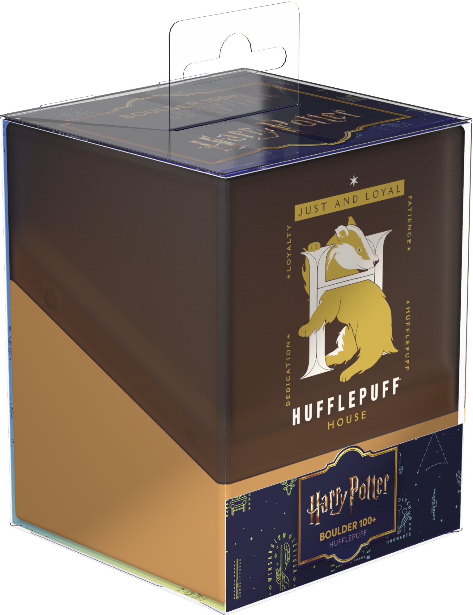 Coffret Deck Case Boulder 100+ Harry Potter 4 Maisons : Poufsouffle