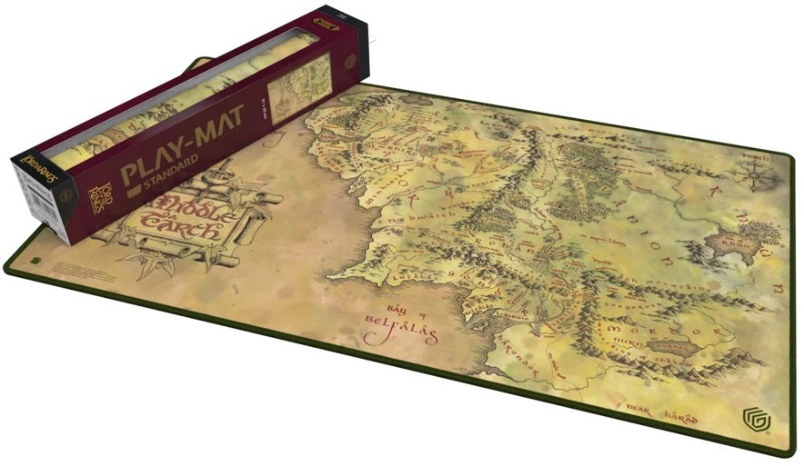 Lord of The Rings Playmat - Places of Middle Earth