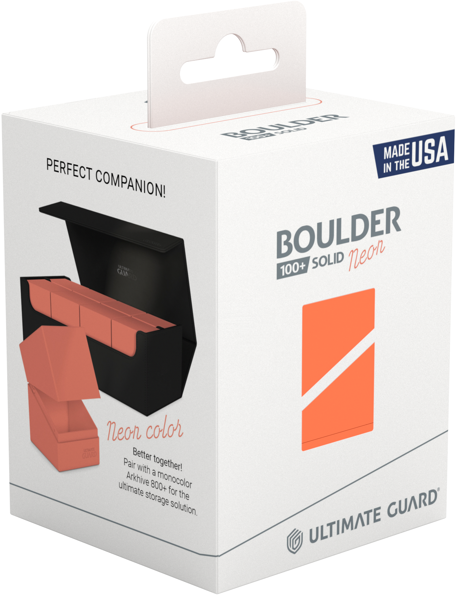 Deck Box: Boulder Deck 100 Taille Standard Sapphire