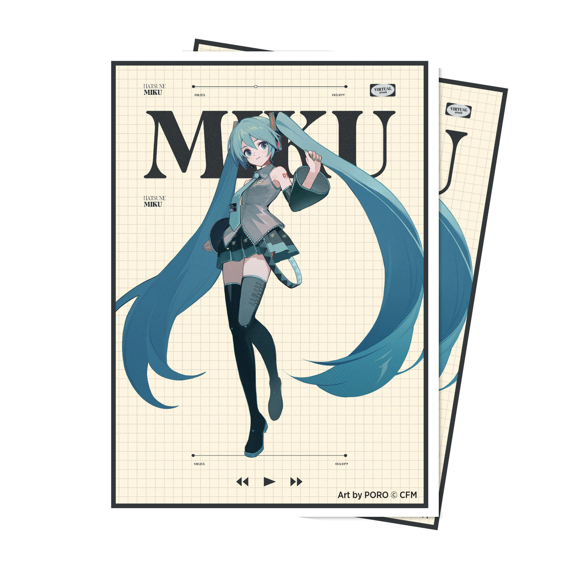 Apex Deck Protector Sleeves: Hatsune Miku 105 CT