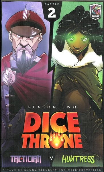 Dice Throne : Saison 2, Boîte 2, Tacticien contre Chasseresse (Anglais)