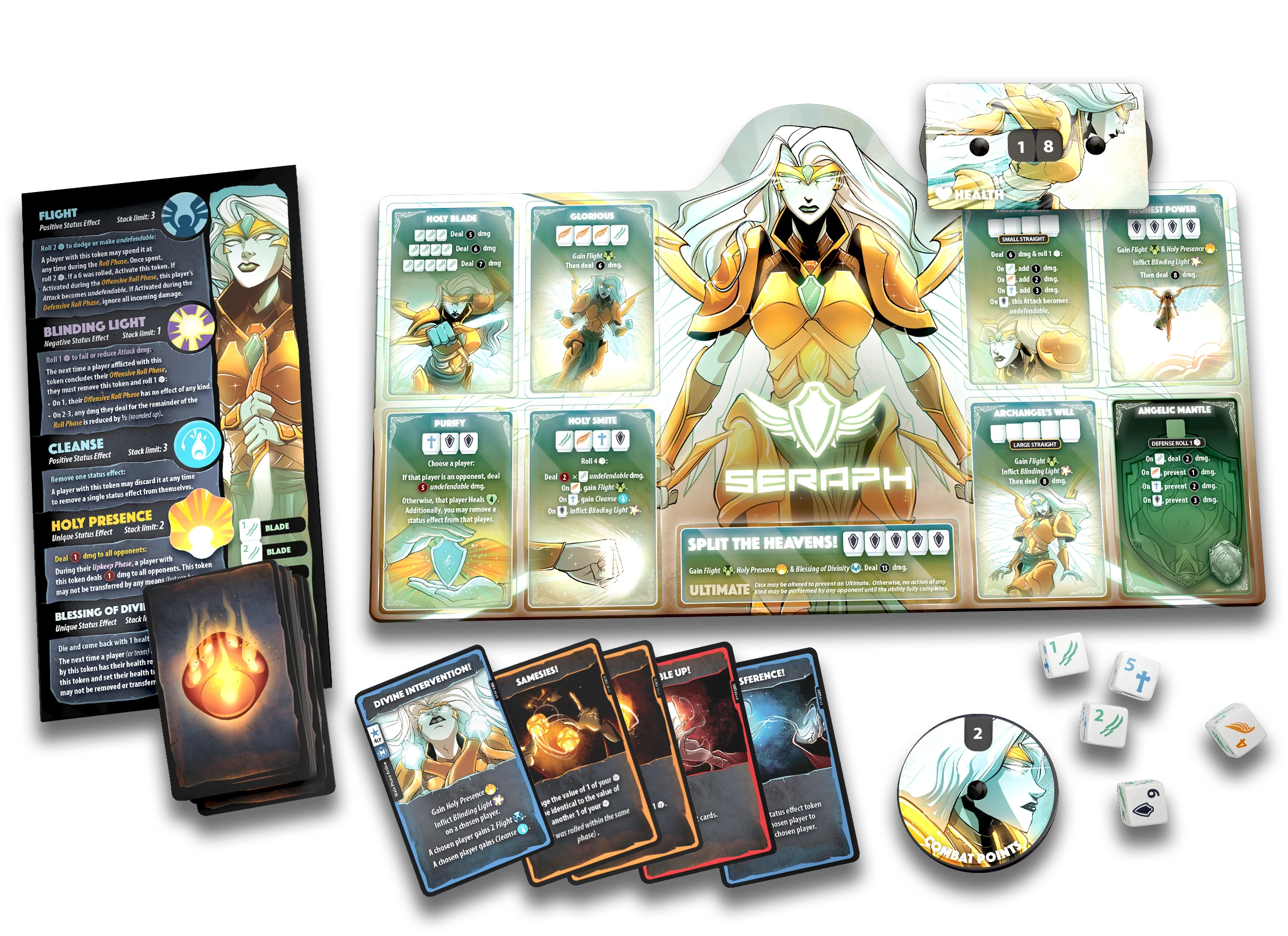 Dice Throne: Season Two Box 4 Seraph v Vampire Lord (English)