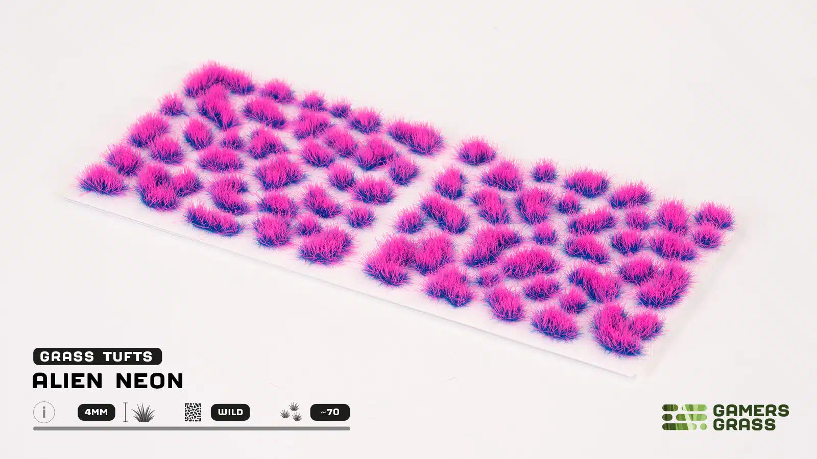 Gamers Grass - Alien Neon 4mm Tuft - Wild