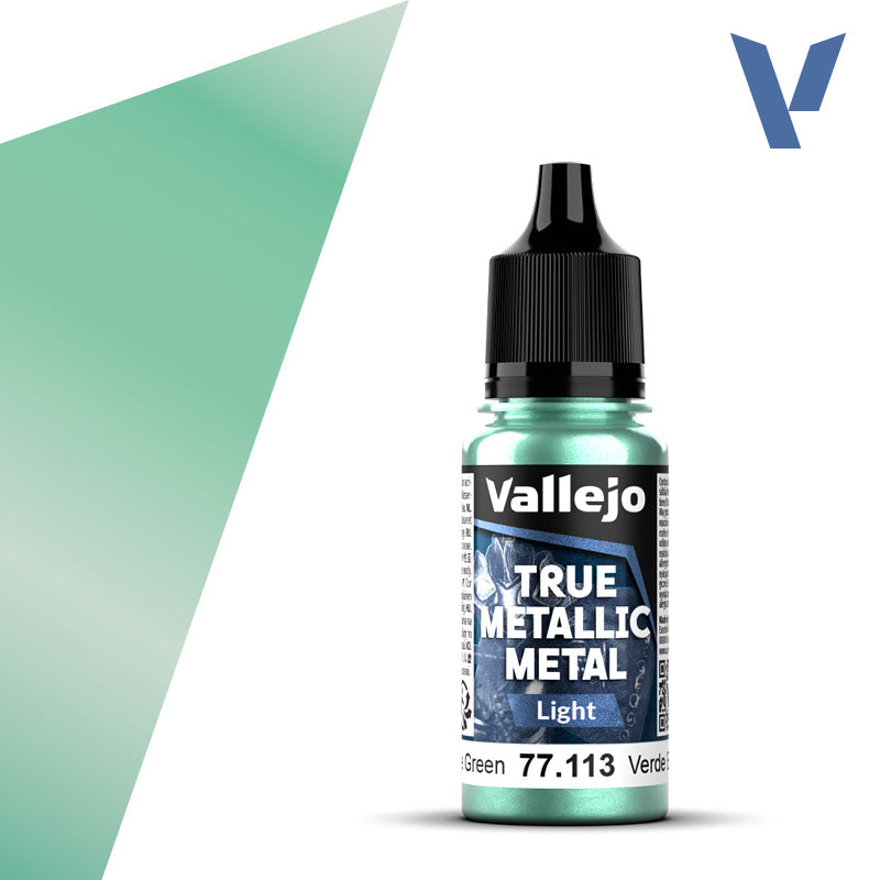 True Metallic Metal: Light - Beetle Green