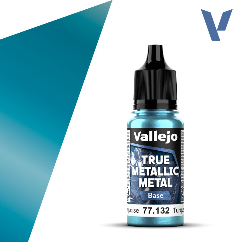 True Metallic Metal: Base - Hydra Turquoise